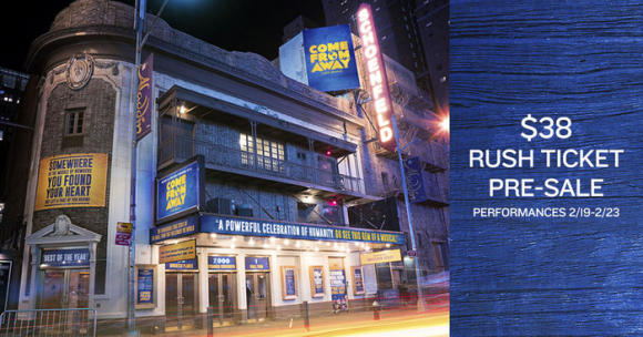Come From Away New York at Gerald Schoenfeld Theatre