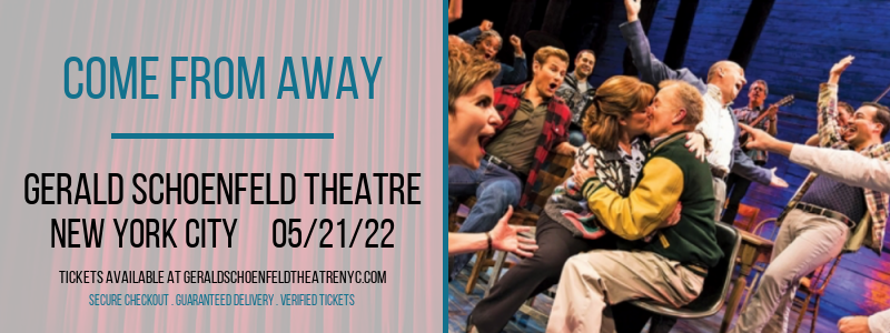 Come From Away at Gerald Schoenfeld Theatre