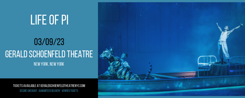 Life of Pi at Gerald Schoenfeld Theatre